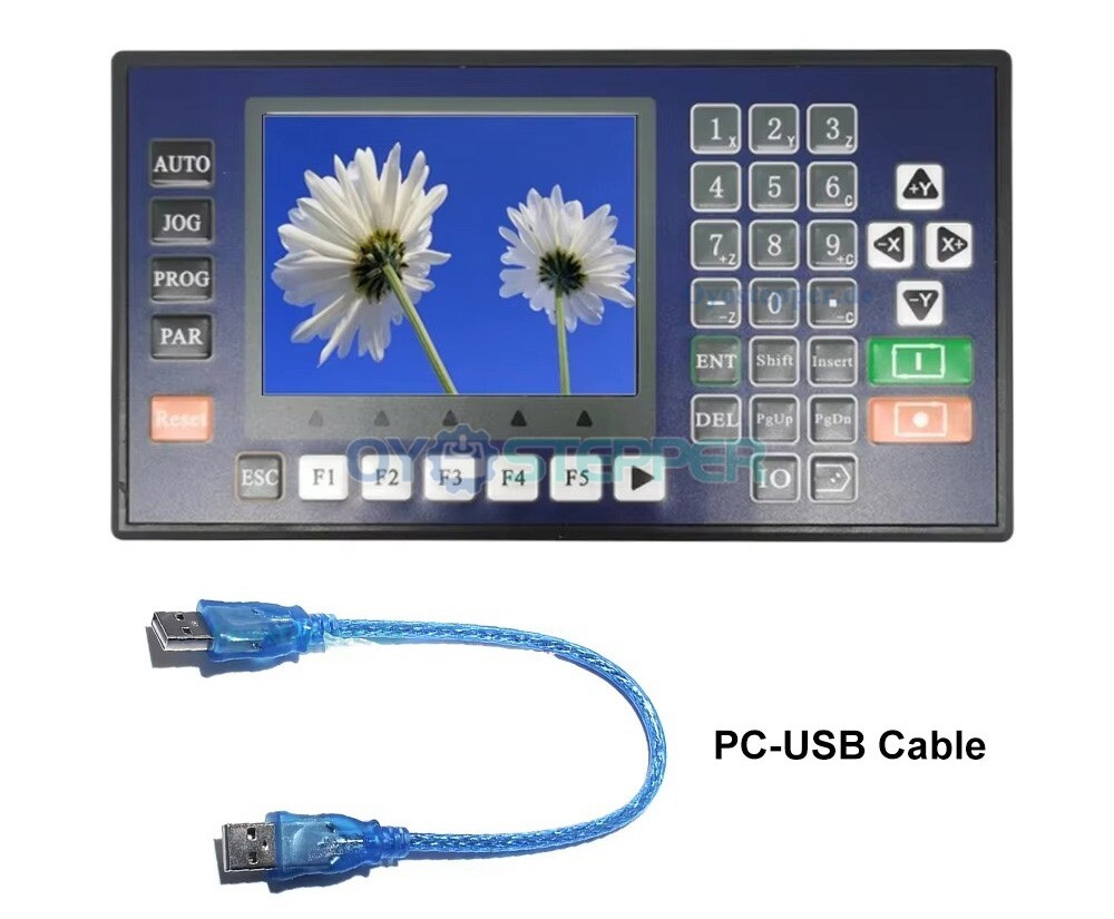 Programmierbarer Servomotor-/Schrittmotor-Controller mit 2/3/4-Achsen Drehzahlregelung CNC-Bewegungssteuerung